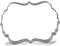 5 inch Plaque Cookie Cutter - Stainless Steel