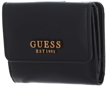 GUESS Women Laurel SLG Card & Coin Purse Bag, Schwarz