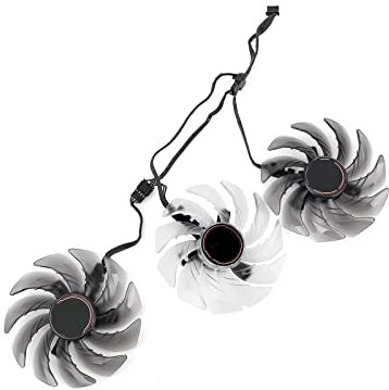 HAZEK New 87MM Cooler Fan Compatible For Asrock AMD Radeon RX 6600 6700 6800 6900 XT Phantom Gaming Graphics Video Cards Cooling Fans catholic (Color : 3pcs)
