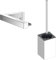 KEUCO WC-Set Badezimmer, Toilettenpapier-Halter und WC-Bürsten-Garnitur, Metall, Hochglanz-verchromt, für Bad und Gäste-WC, Edition 90 Square