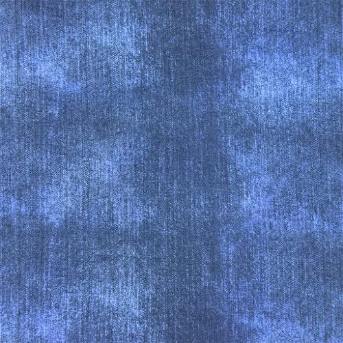 Jeansjersey MIAMI Batikstyle, Baumwolljersey in Jeansoptik Kleiderstoff zum Nähen,150 cm breit, 210 g/m²- 50 cm Schritte, Meterware (Blau)