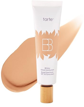 tarte BB blur tinted moisturizer Broad Spectrum SPF 30 – Medium Buildable Coverage with Natural Lightweight Matte Finish, Vegan & Cruelty-Free, full size, fair-light