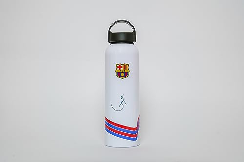 ALUSPORT BOTTLES, botella aluminio FC BARCELONA AWAY FIRMAS 23-24 600ML