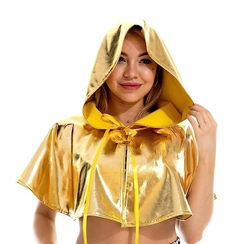 Battnot Unisex Mittelalter Gugel Umhang mit Kapuze Gothic Feder Cape Schal Vintage Mittelalterliche Kapuze Hut Kapuze Mantel Halloween Poncho Cosplay Kostüm für Männer Frauen Cosplay Party Outfit