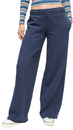 Superdry Damen Hose Vintage Wash Straight Jogger