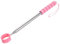 PATIKIL Golfball-Retriever Teleskop, 9 Ft Edelstahlkopf Ballgreifer mit Lanyard für Wasser Golfball-Picker-Tool Golfzubehör, Pink