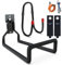 3-H Gartenschlauch Wandhalterung 4PC Set, Schlauchaufhängung Gartenschlauch Halterung Wand, Wandhaken Garage Schwerlast mit Aufbewahrungsgurt, Für Schlauch Staubsauger Leiter Bügelbrett Garten Garage
