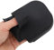 Asixxsix Reusable Gas Pump Gloves, Black Reusable Silicone Fuel Glove with Magnetic Backing, Silicone Glove for Pumping Gas-Protect, Hand Gloves for Gasoline Pump