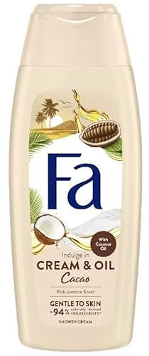 Fa Shower Gel Cream & Oil Cacao, Pack of 6, 400ml