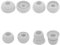 Replacement Eartips for Powerbeats 2 Powerbeats 3 Wireless Beats, Silicone Earbuds XS/S/M/L 4 Size Earbuds Eartips，Flexible Rubber Cover Skin Accessories-Black