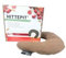 HITTEPIT Hufeisen Kirschkernkissen ECO – Bio-Baumwolle – Natürliche Wärme – 38x14 cm