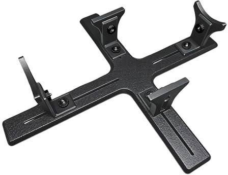 Perfeclan Support de Peinture pour maquettes d'avions, Support de Peinture Professionnel pour Loisirs créatifs, gabarit de Montage pour maquettes, Outil, Noir