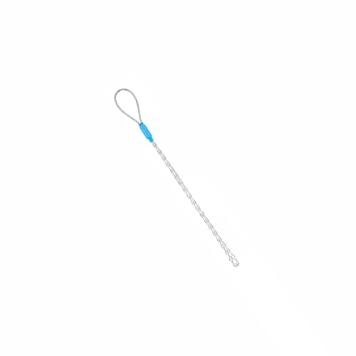 Cable Pulling Grip Sock, 4-6mm Wire Socks Galvanized Steel Mesh Cable Puller Sock Grip Kit Cable Pulling Rods for Electrician