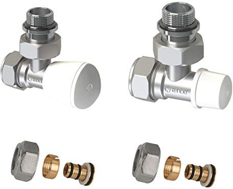 ARCO Kit valvula radiador compresion multicapa 16 con junta KCM46