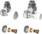 ARCO Kit valvula radiador compresion multicapa 16 con junta KCM46