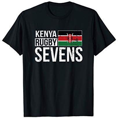 Kenya Rugby Sevens 7s Proud Fans Of Kenyan Africa Team T-Shirt