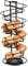 Spiral Egg Holder | Kitchen Storage Rack | Black Iron Egg Helter Skelter | Non-Slip Base | Holds Up to 32 Eggs | M&W