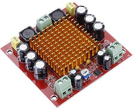 Placa de amplificador de potencia digital, placa de amplificador mono de 150 W Nueva placa de amplificador digital de un solo canal Módulo de amplificador de potencia 12V-26V TPA3116D2, placa de ampli