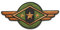 Catch the Patch Airman Militär Abzeichen Army - (Größe: 3,6 x 7,9 cm) – Kultige Aufnäher zum Aufbügeln & Aufnähen – Für Jacken, Rucksäcke, Shirts & Cosplay – Ein Must-have für DIY-Fans