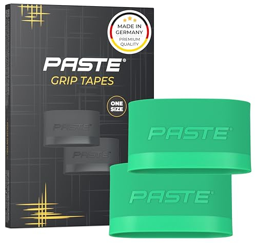 PASTE ® Schienbeinschonerhalter Fußball Silikon Herren, Damen, Kinder Grün - Halterung für Fussball Stutzen als Schienbeinschoner Halter - Stutzen-Halter, Grip Tapes für Fußballstutzen, Knöchelband