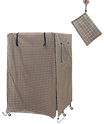 Yolispa Gran Cubierta de Jaula de Pájaros Funda Universal de Jaula de Loro de Pájaro de Buenas Noches Cubierta de Jaula de Pájaros a Prueba de Intemperie Protección Solar Cubierta Opaca