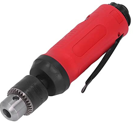 Compressed Air Drill, Rear Extraction Ergonomic Design Easy Operation Straight Electric Drill for Work