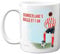 Football Mug Gift for Sunderland Fans - Footy Biggest Fan - Happy Birthday Mugs Present Gifts for Son Dad Brother Uncle Colleague Friend Cousin, 11oz Ceramic Dishwasher Safe Coffee Tea Cup