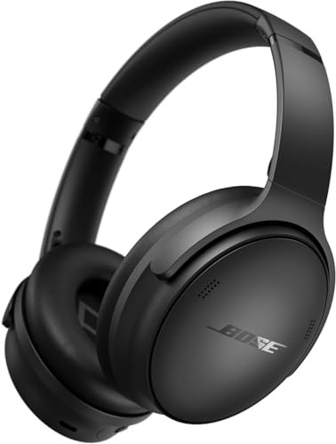 Bose - QuietComfort kabellose Bluetooth-Kopfhörer mit Geräuschunterdrückung und bis zu 24 Stunden Akkulaufzeit - Schwarz