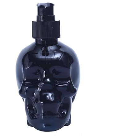 Ro Rox Totenkopf-Seifenspender 350 ml Gotisch Badezimmer Kunststoff Schwarz