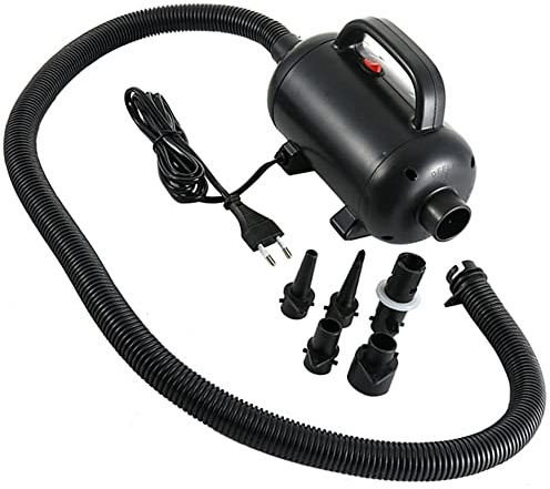 1200W Electric Air Pump for Air Track | Portable Gymnastics Pump Mats | Quick Inflate/Deflate | 2 Nozzles | Portable Air Compressor by Air Pump