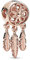Lkwidi Charme Spiritueller Traumfänger aus Roségold Charms Anhänger 925 Sterling Silber Charm Pendant für Europäische Armbänder und Halsketten