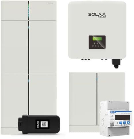 SolaX X3 G4 6kW 0% MwSt §12 III UstG Hybrid Wechselrichter mit 9kWh T30 Solarspeicher-Set