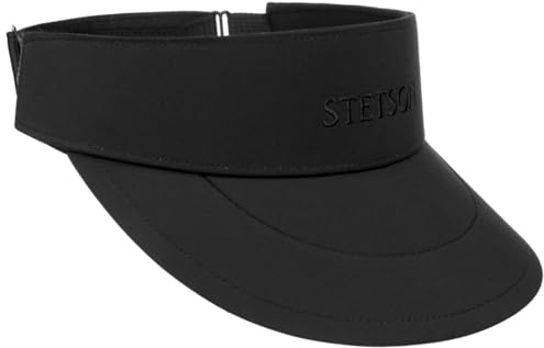 Stetson Active Sonnenvisor Herren Damen Sommer schwarz One Size