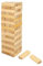 Lizzy 1 x Wooden Tumble Tower Stacking Game Minature size | 54 wooden blocks Tumbling Tower Stacking Game | Board Games Fun Entertainment for Kids and Adults (1)
