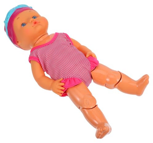 KICHOUSE Schwimmbad wasserdichte Elektrische Puppe Schwimmen Babypuppe Kinder Geburtstagsgeschenke