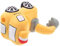 SOIMISS Baggerpuppe Baggerkissen Plüschtraktor Baustofftier Plüschtraktor Bagger Plüschtier Bagger Plüschpuppe Traktor Stofftier Auto Plüschtiere Pp Baumwolle