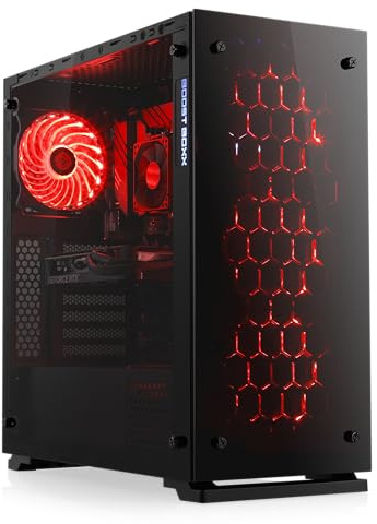 Gaming PC mit Windows 11 Home | AMD Ryzen 5 5500 6x3.6GHz | RTX 5070 | 1000GB M.2 NVMe | 64GB DDR4 RAM | WLAN | Computer für Zocker, Gamer Desktop Rechner zum Spielen | A12264