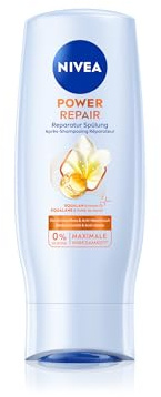 NIVEA Power Repair Reparatur Spülung (200 ml), reparierende Haarspülung mit Squalan Serum und Monoi-Öl, pflegender Conditioner für gesunde Haare und mehr Glanz
