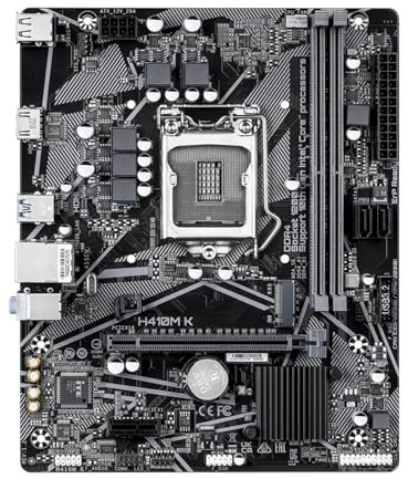 Motherboard Fit For GIGABYTE H410M-K Desktop Intel H410 H410M DDR4 Scheda madre LGA 1200 I7/i5/i3 USB3.0 M.2 SATA3