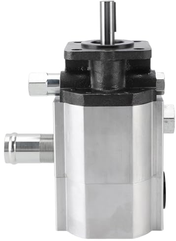 Asixxsix Pompe Hydraulique pour Fendeuse de Bûches, 12 GPM 3600 TR/Min 20 MPa, Pompe Hydraulique pour Fendeuse de Bois avec Alliage d'aluminium et Acier Inoxydable pour Fendre Les Racines des Arbres