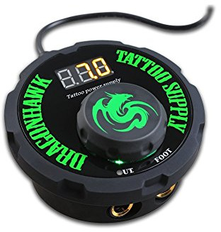Dragonhawk P087 - Fuente de alimentación para máquina de tatuaje