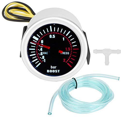 EBTOOLS pour manometre turbo pour manometre pression turbo Jauge de Jauge PSI Universelle pour Voiture 12V LED Digital Turbo Boost