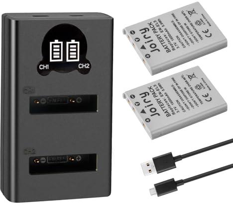 2X en-EL5 Batterie de Rechange Compatible avec Nikon Coolpix P530, P520, P510, P100, P500, P5100, P5000, P6000, P90, P80 Cameras