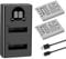 2X en-EL5 Batterie de Rechange Compatible avec Nikon Coolpix P530, P520, P510, P100, P500, P5100, P5000, P6000, P90, P80 Cameras