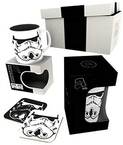 empireposter Original Stormtrooper - Trooper - Geschenkset - Tasse, Glas, Untersetzer