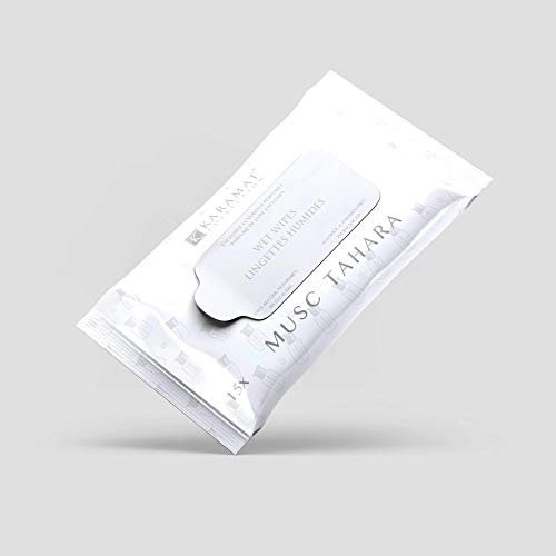Lingette Nettoyante visage al badil Tahara (sans alcool, sans paraben) - 1 unité - Format voyage - Parfumée - Apaisant