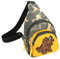 Sling Rucksack Mädchen Jungen Gürteltasche Outdoor Brusttasche Multifunktional Einstellbar Schultertasche Kinder Brustbeutel Mini Umhängetasche Modisch Bequem Crossbody Bag für Reisen Fahrrad Wandern
