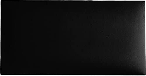 MartHome 3D Wandpaneele Gepolstert Dekorationspaneele Wandkissen - Wandverkleidung Wandpolster Wanddeko 3D Wandkissen Polsterpaneel - Einfache Installation (60x30cm, R100 Schwarz)