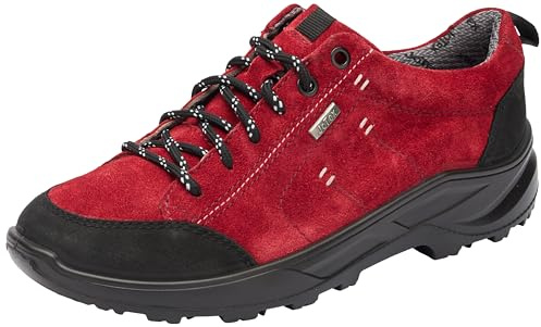 Jomos Damen Suvretta Sneaker, schwarz/rot, 36 EU X-Weit