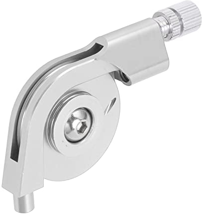 Fahrrad Bremse Spannungsadapter, Fahrradbrems Kabel Hubumwandler CNC Bremszangenregler Spannvorrichtung Umbau Gangs Schaltauge Schaltwerk Rear Derailleur für Mountain Bike with Road Shifters(Silber)